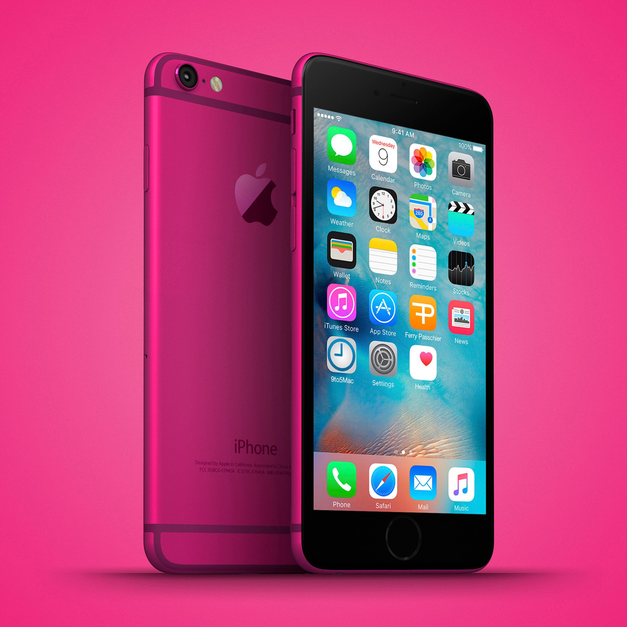 Images conceptuelles de l'iPhone 6C 5