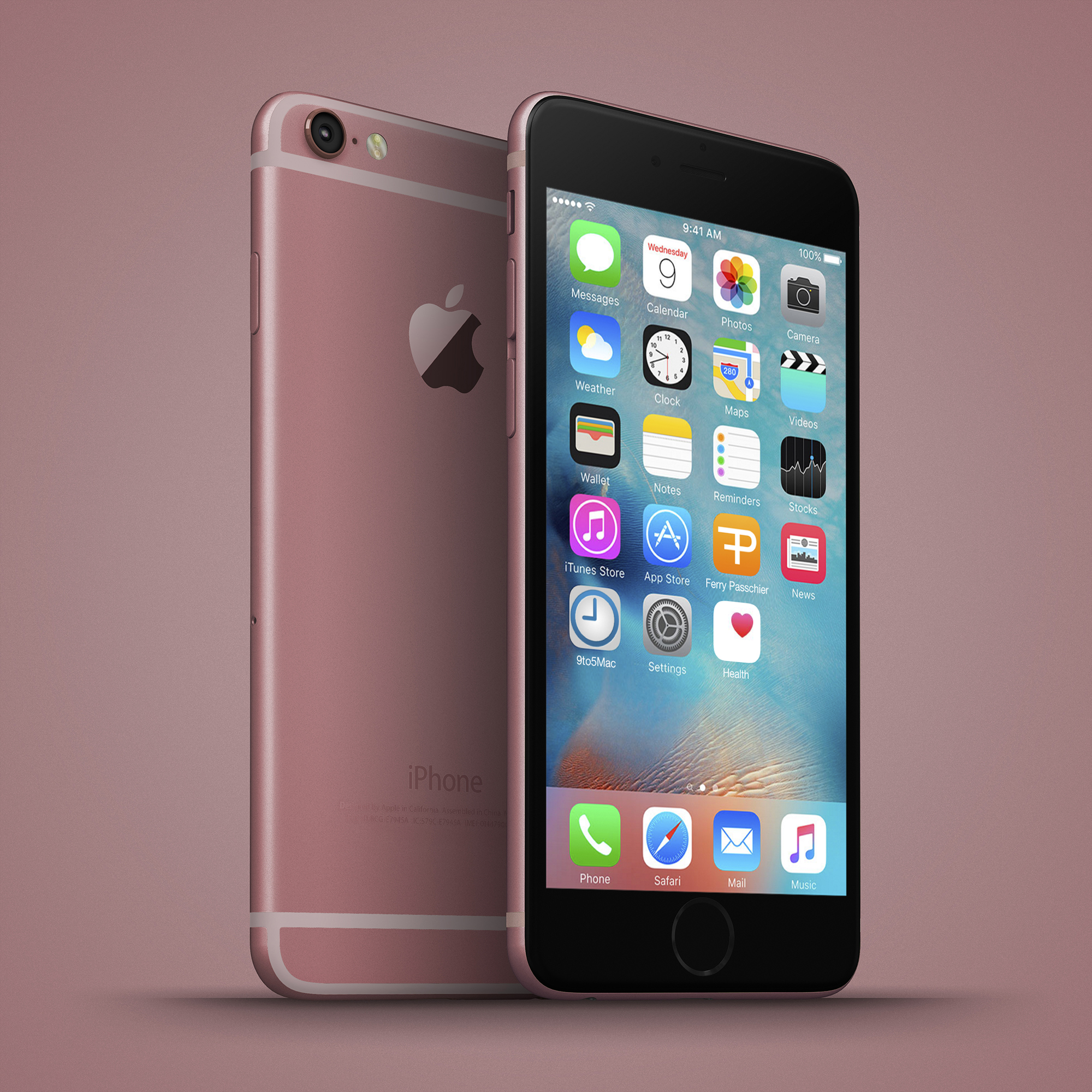 Images conceptuelles de l'iPhone 6C 6