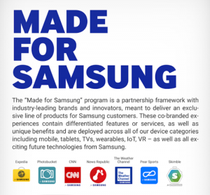 fait pour Samsung