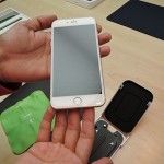 Folia montażowa Apple Store iPhone 4