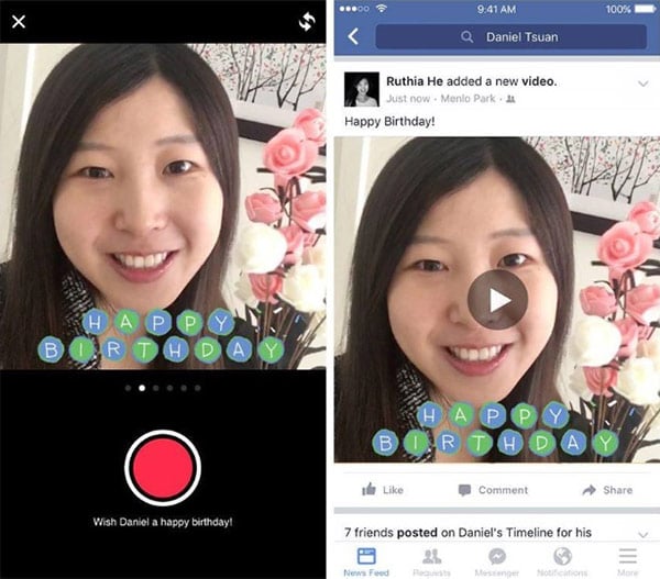 Facebook video La Multi Ani