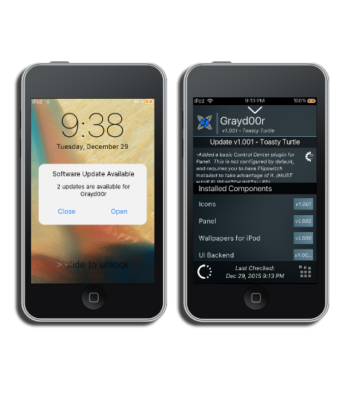 Grayd00r Actualizare Software