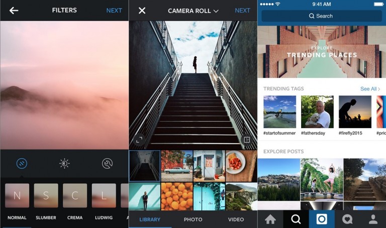 Aplicatia Instagram pentru iPhone a fost actualizata astazi