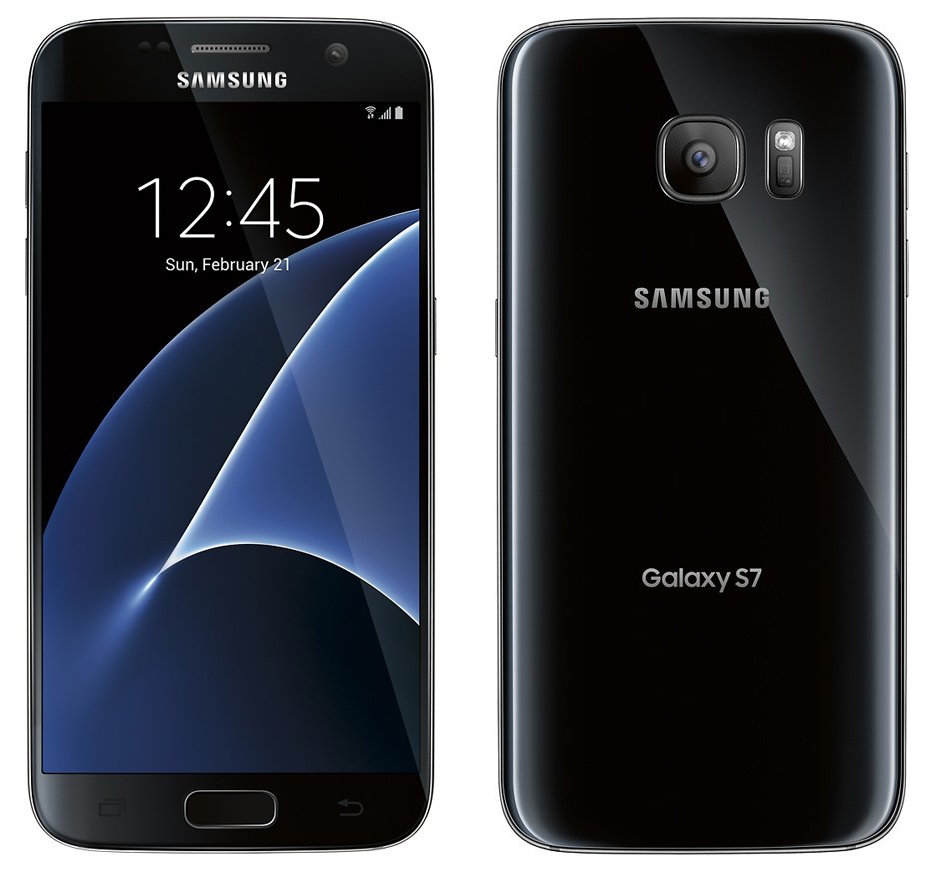 Immagini nere del Samsung Galaxy S7