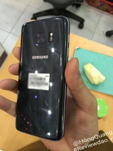 Echtes Bild des Samsung Galaxy S7