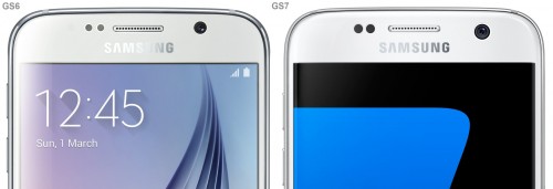 diferente Samsung Galaxy S7 Samsung Galaxy S6