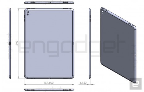 iPad Air 3 luonnos iPad Pro