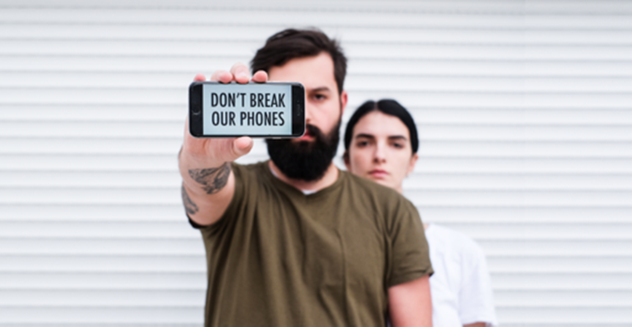 Protest im Apple Store FBI