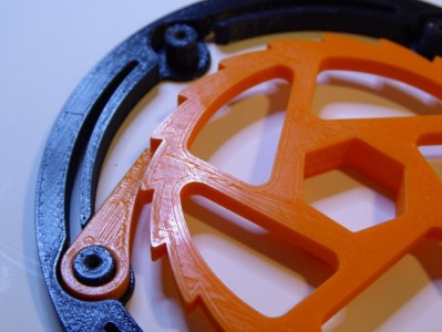 the first 3d printed watch entirely made of plastic by Laimer Christoph