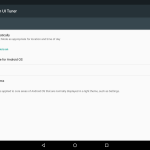 Modalità notturna Android N