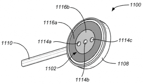 Patente 1 del conector inteligente de Apple