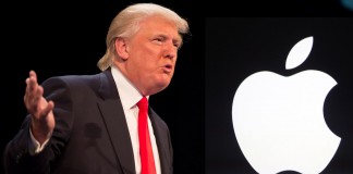 Donald Trump kritiserer Apples iPhone