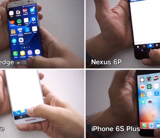 Galaxy S7 edge, iPhone 6s Plus, Nexus 6P, Moto X Pure