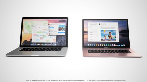 MacBook Pro 15 tommer koncept