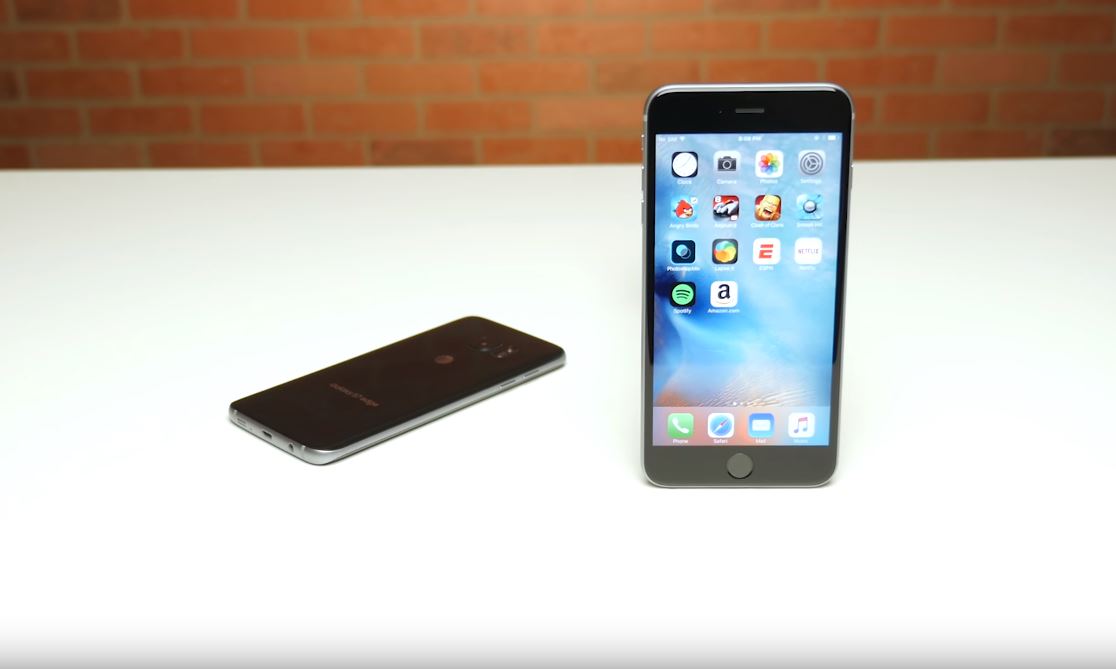 Samsung Galaxy S7 Edge iPhone 6S Plus performante