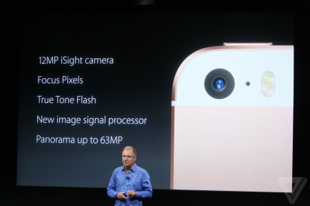 iPhone SE-camera