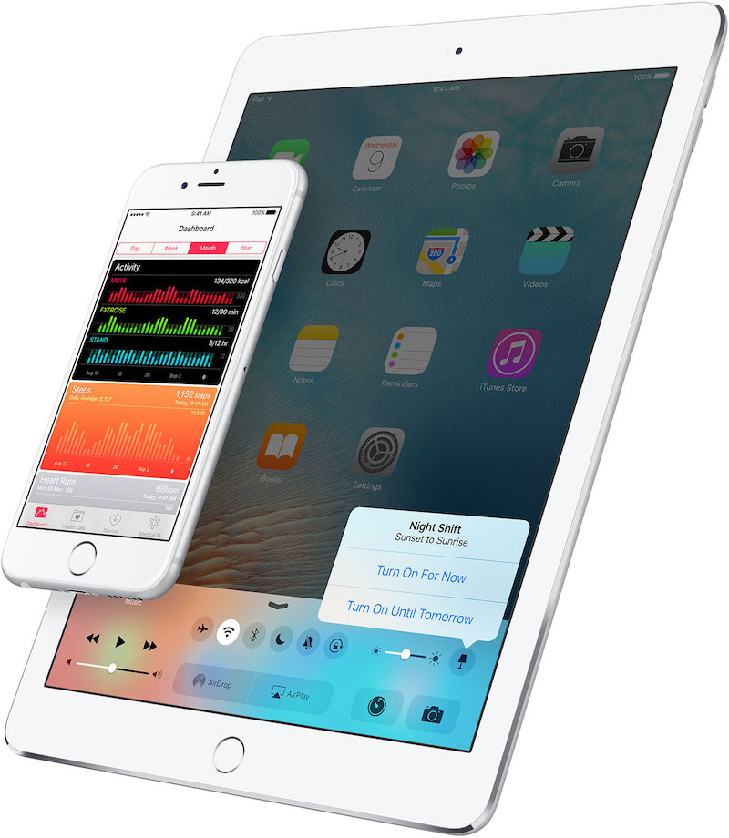 iOS 9.3 Turno di notte - iDevice.ro