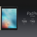 iPad Pro 9.7 tuuman julkaisuhinta 256 Gt