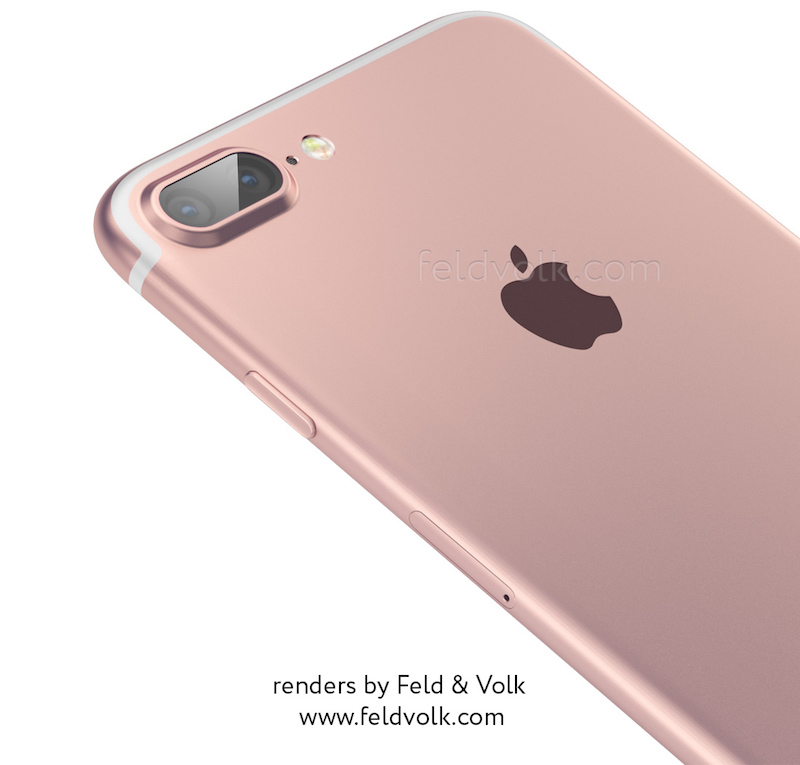 iPhone 7 Plus dual camera concept