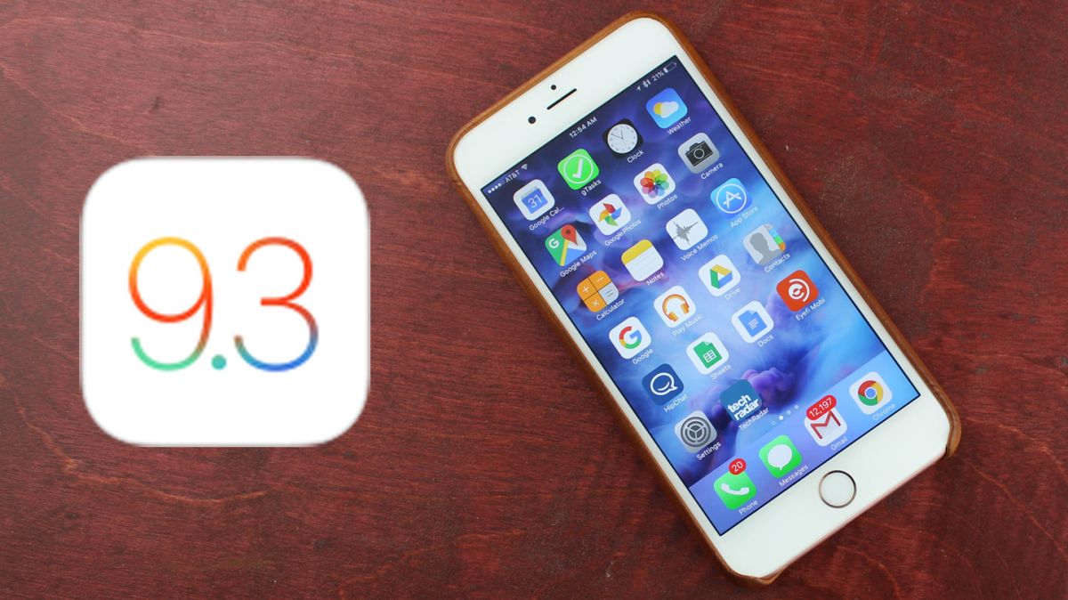iOS 9.3-visningar