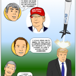 oprire trump comic