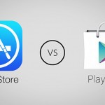 App Store vs Google Play-salg