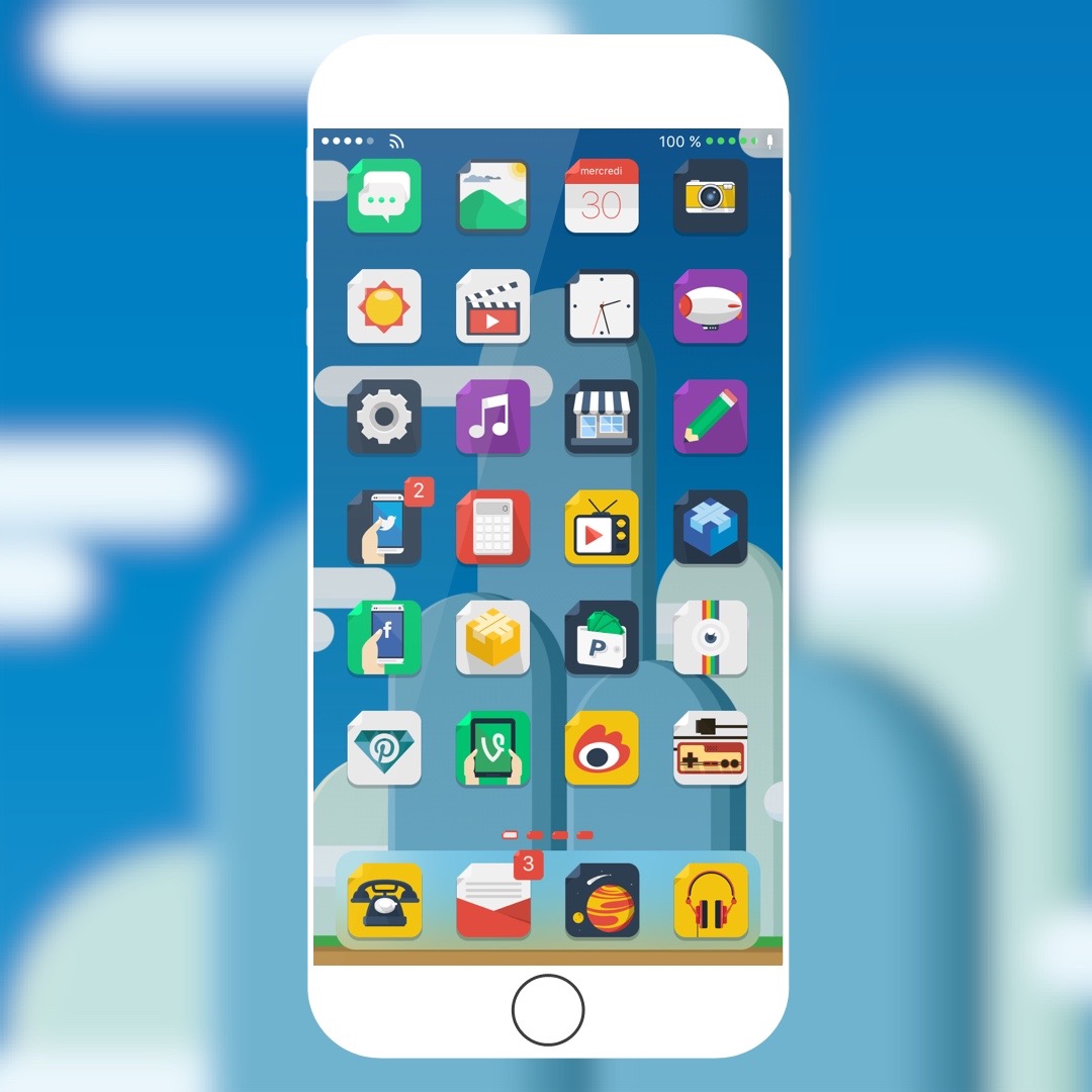 Gevouwen iOS9