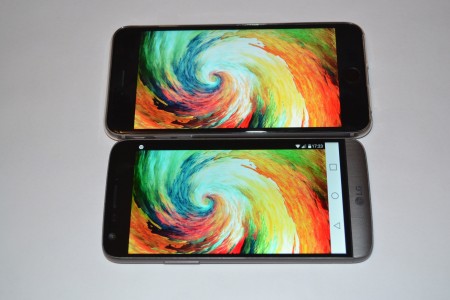 LG G5 ecran iPhone 6S Plus 1