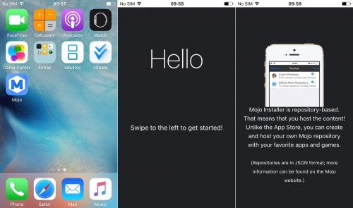 Mojo Cydia jailbreak installation 3