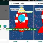 Podgląd tła WhatsApp Messenger