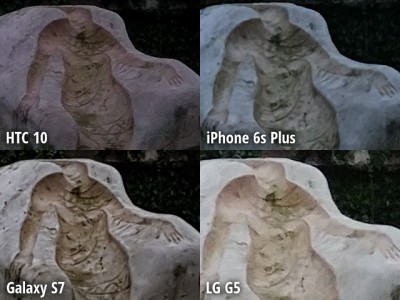aparat HTC 10 vs iPhone 6s Plus, Galaxy S7 vs LG G5 2