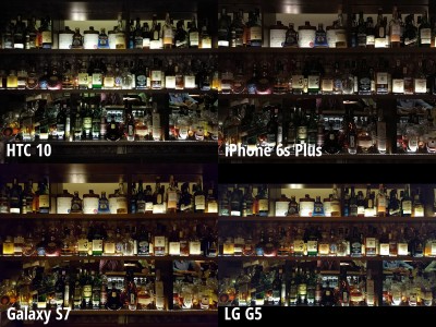 fotocamera HTC 10 contro iPhone 6s Plus, Galaxy S7 contro LG G5 5