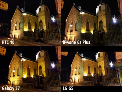 HTC 10 vs iPhone 6s Plus, Galaxy S7 vs LG G5 9 camera
