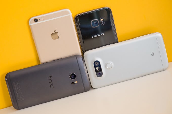 fotocamera HTC 10 contro iPhone 6s Plus, Galaxy S7 contro LG G5 hero