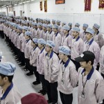 Pegatron fabriks iPhone 1 montering