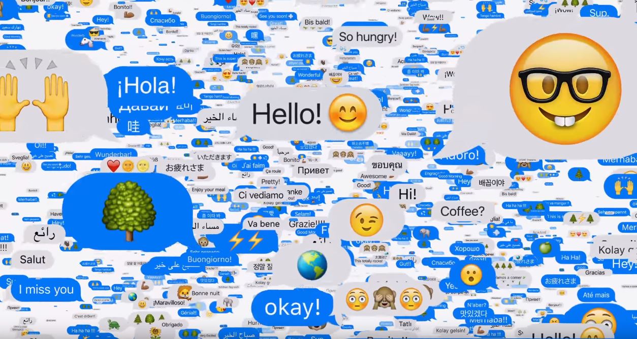 iMessage sauve la planète