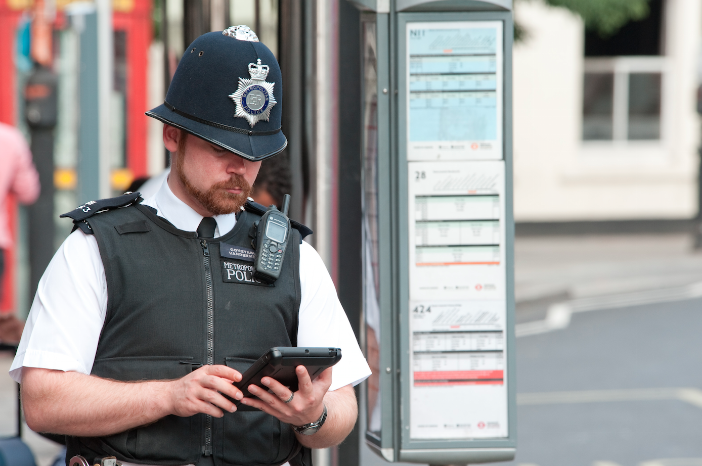 Polizei London iPad