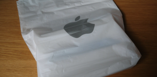 Apple Store paper bag