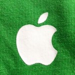 tricou verde Apple Store