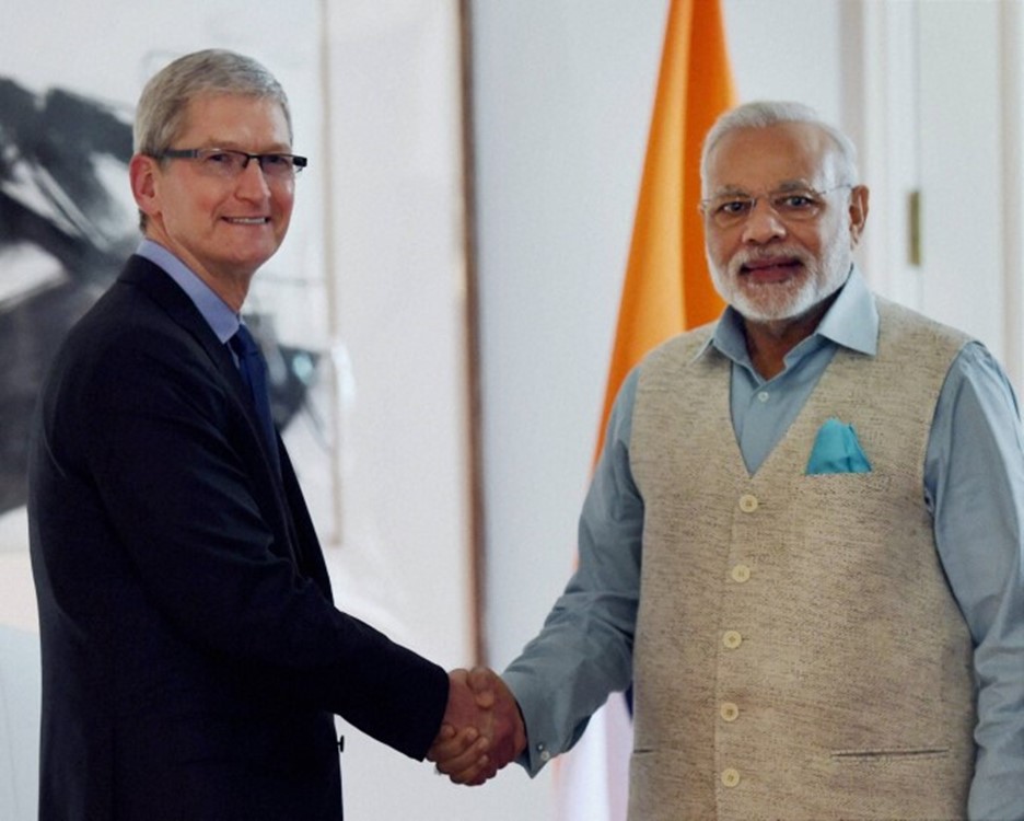 India verzet zich tegen Apple