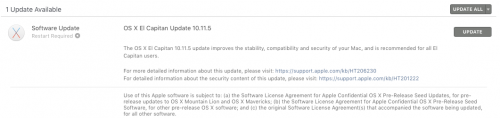 OS X 10.11.5