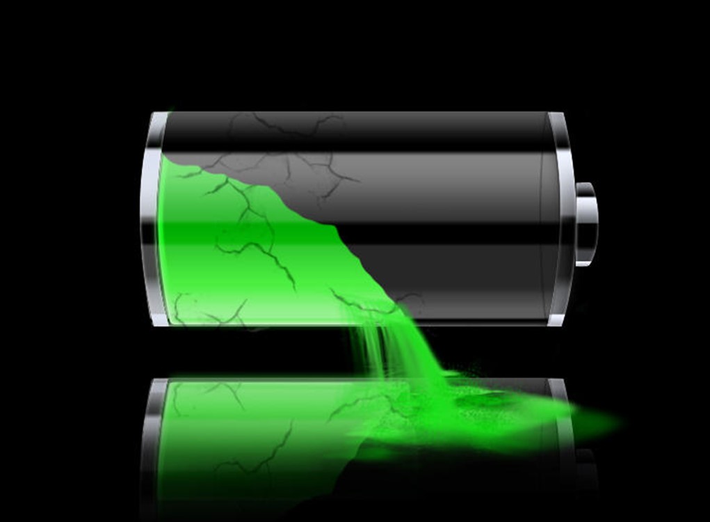 wyczerpana bateria iPhone'a