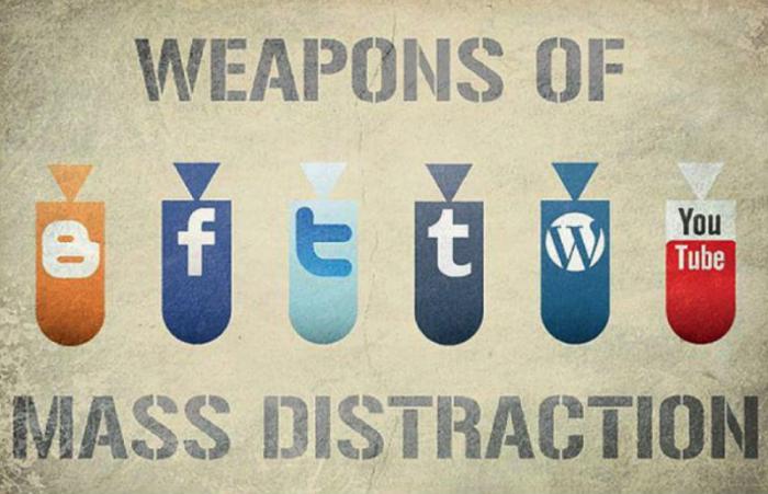 Los efectos nocivos de las redes sociales.