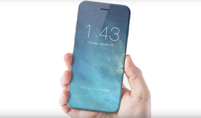 Schermo anteriore dell'iPhone 7S