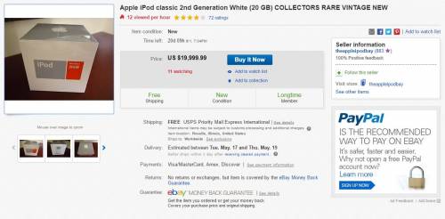 iPod auction