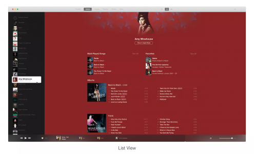 iTunes concept Mac 1