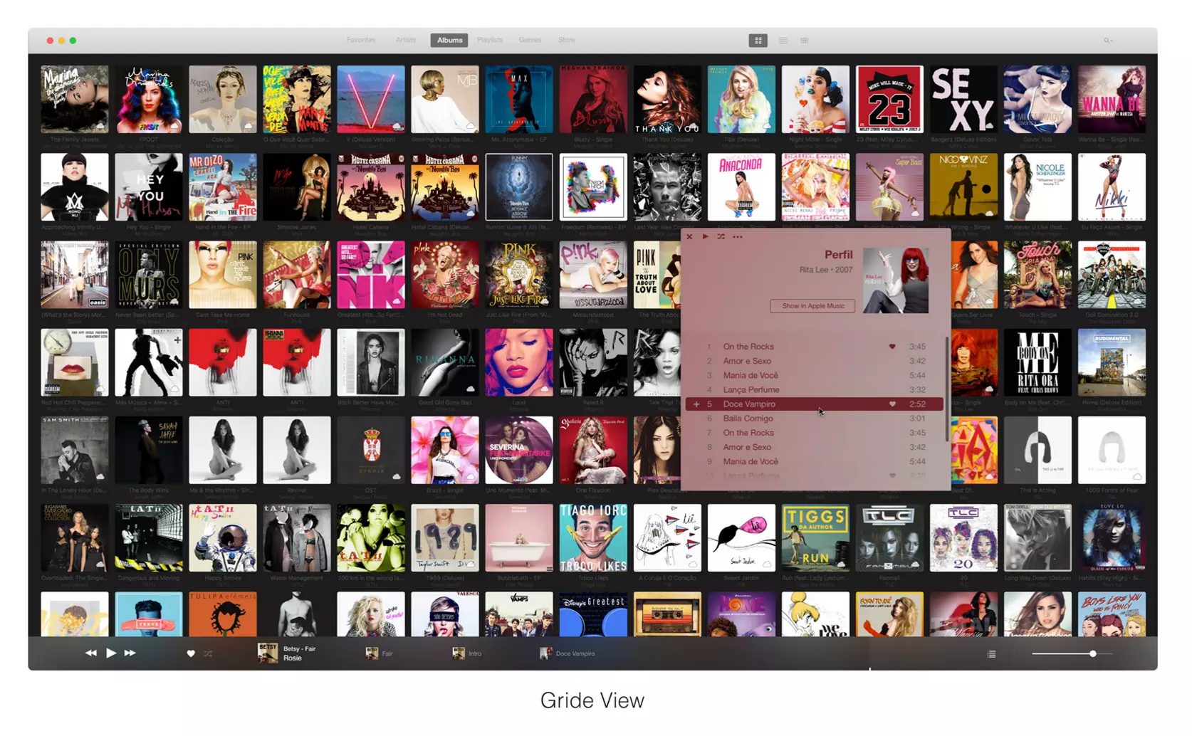 iTunes concept Mac