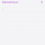 memento amintire iPhone