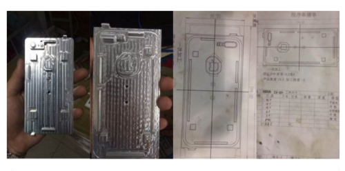 stampo custodia per iPhone 7