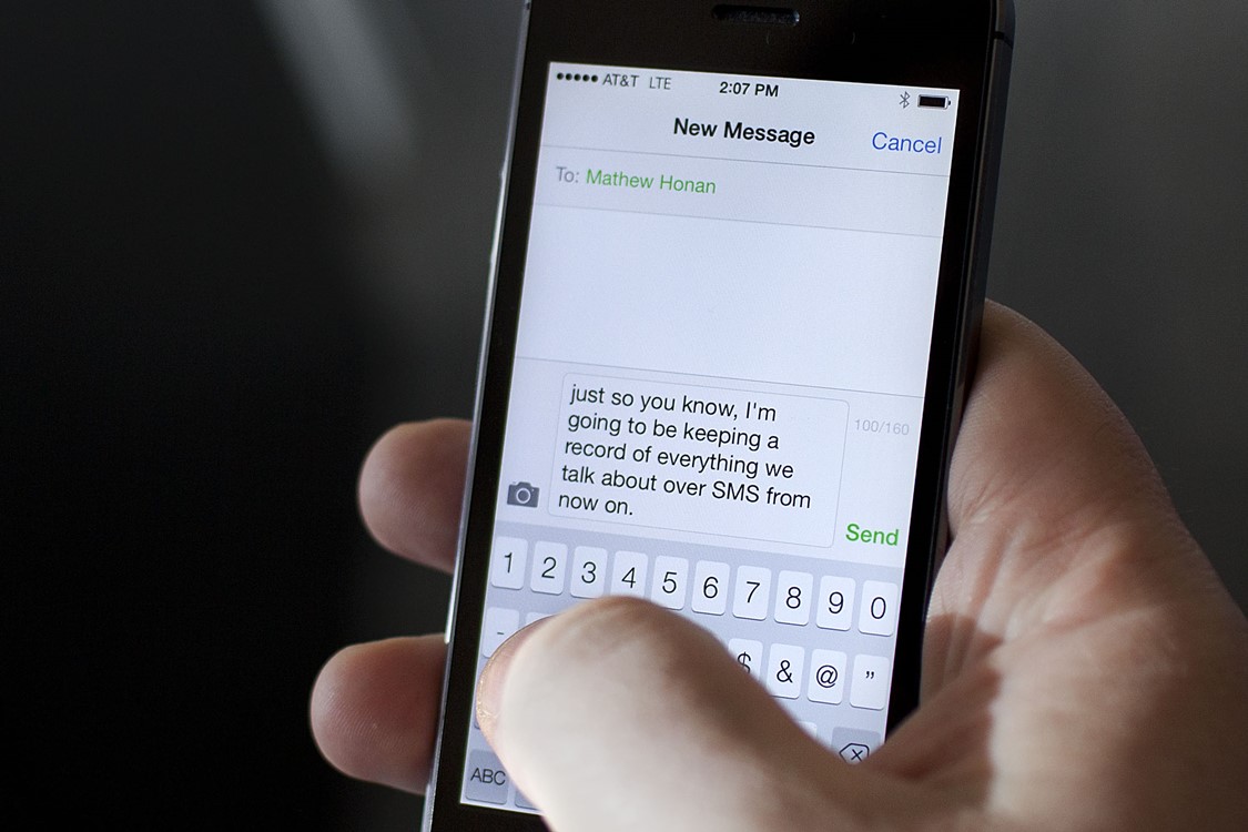 programmer des messages SMS iphone